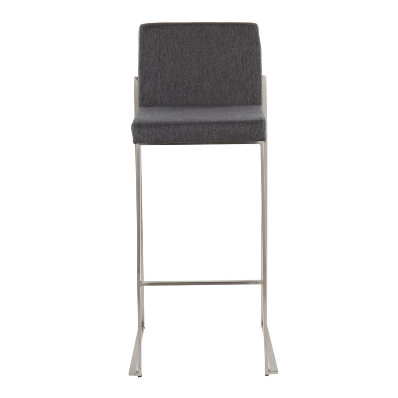 Fuji - Contemporary And Modern Elegance High Back Barstool
