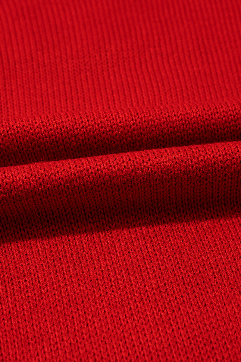 Isabella Sleeves Christmas Turtleneck Sweater