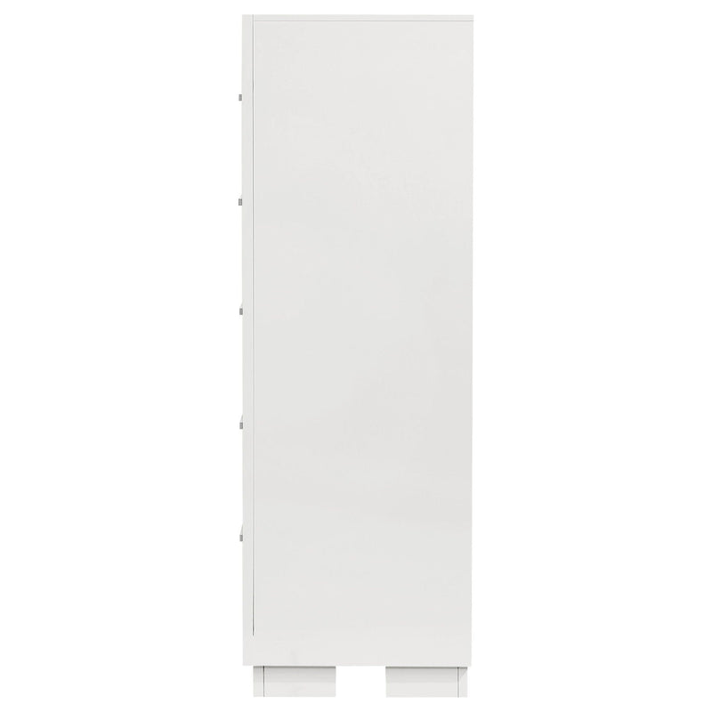 Jessica 5-drawer Bedroom Chest Snow White