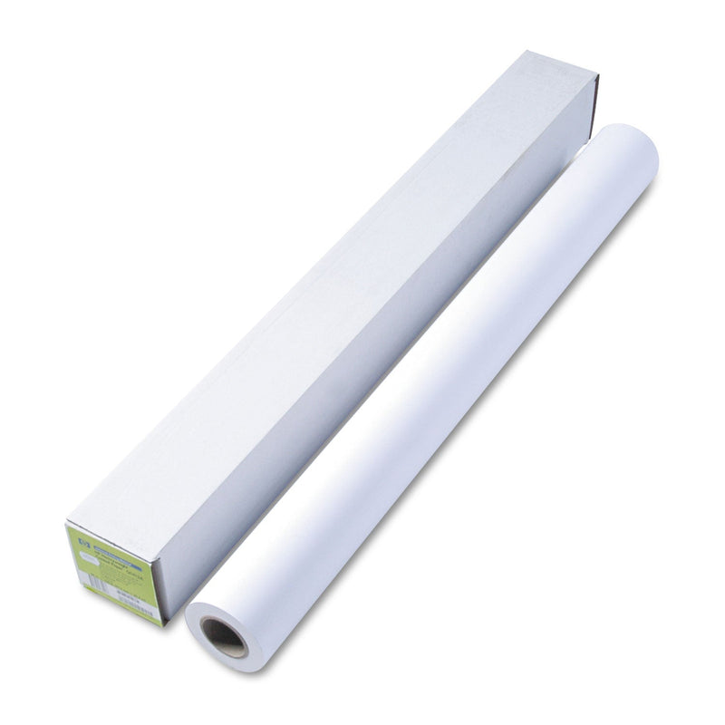 HP DesignJet Inkjet Large Format Paper, 6.1 mil, 36" x 100 ft, Coated White