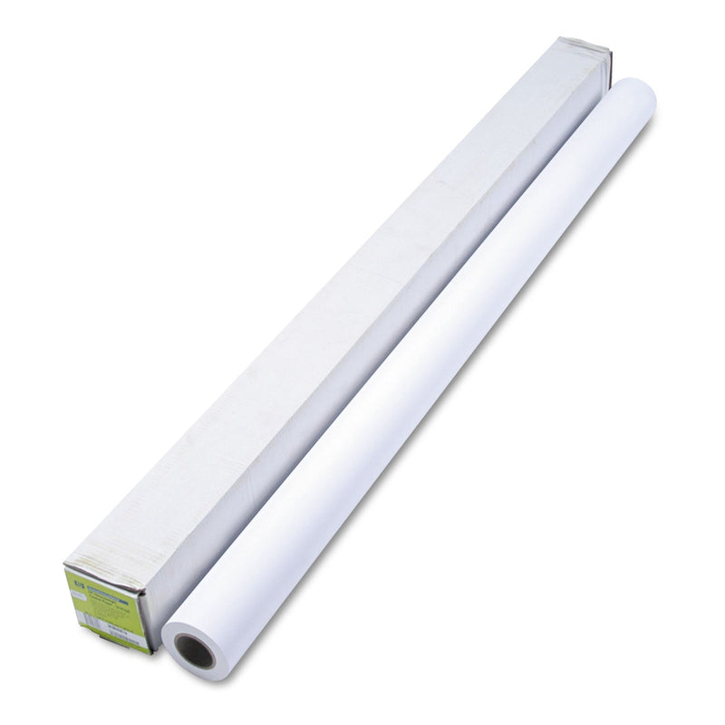 HP DesignJet Large Format Paper for Inkjet Prints, 60" x 100 ft, Coated White