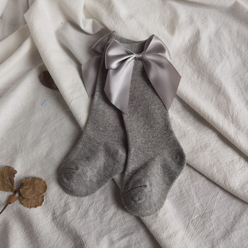 Spanish Ins Children's Bow Socks