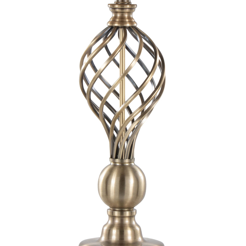 Linx Twist 29" Contemporary Metal Table Lamp Set of 2