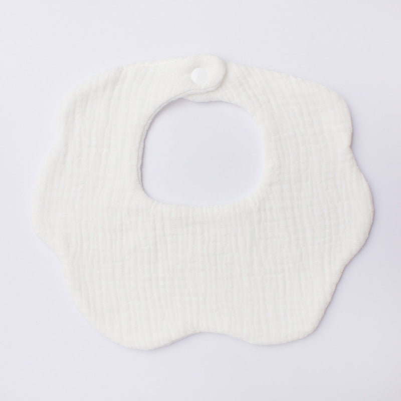Infant And Toddler Supplies Candy-Colored Gauze Lace Bib