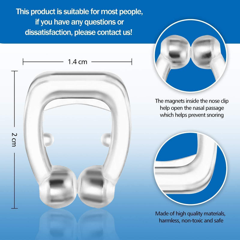 Silicone Magnetic Anti-Snoring Nose Clip