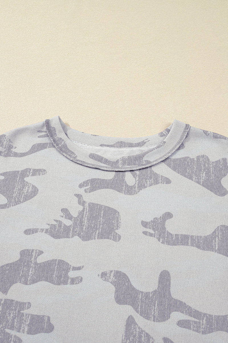 Sophia Multicolour Print Plus Sweatshirt