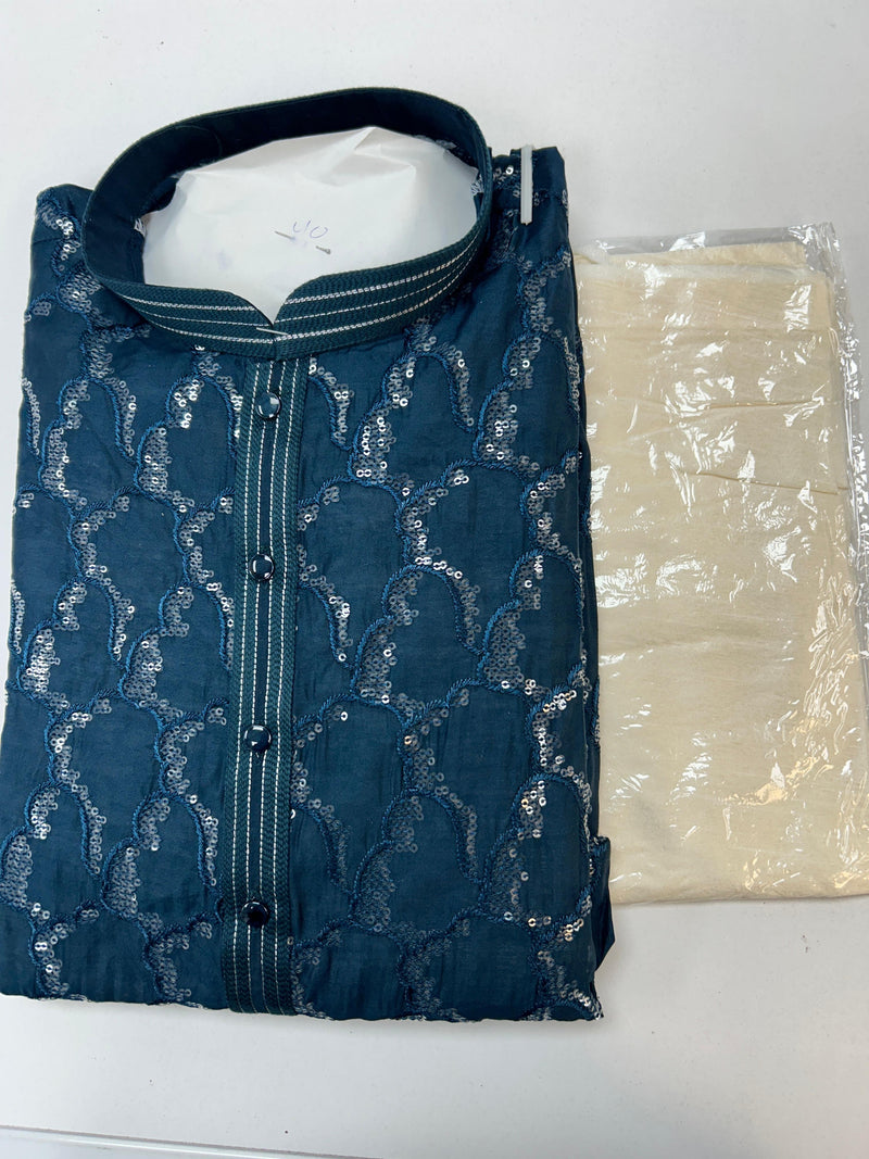 Mens kurta pajama Sequin Kurta set