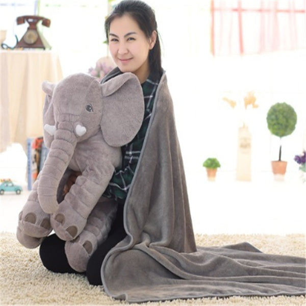 Soft Elephant Doll Pillow