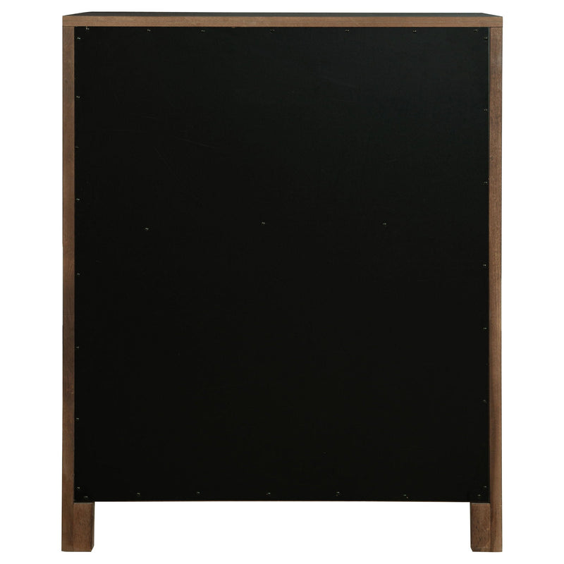 Maderia 5-drawer Chest of Drawers Walnut