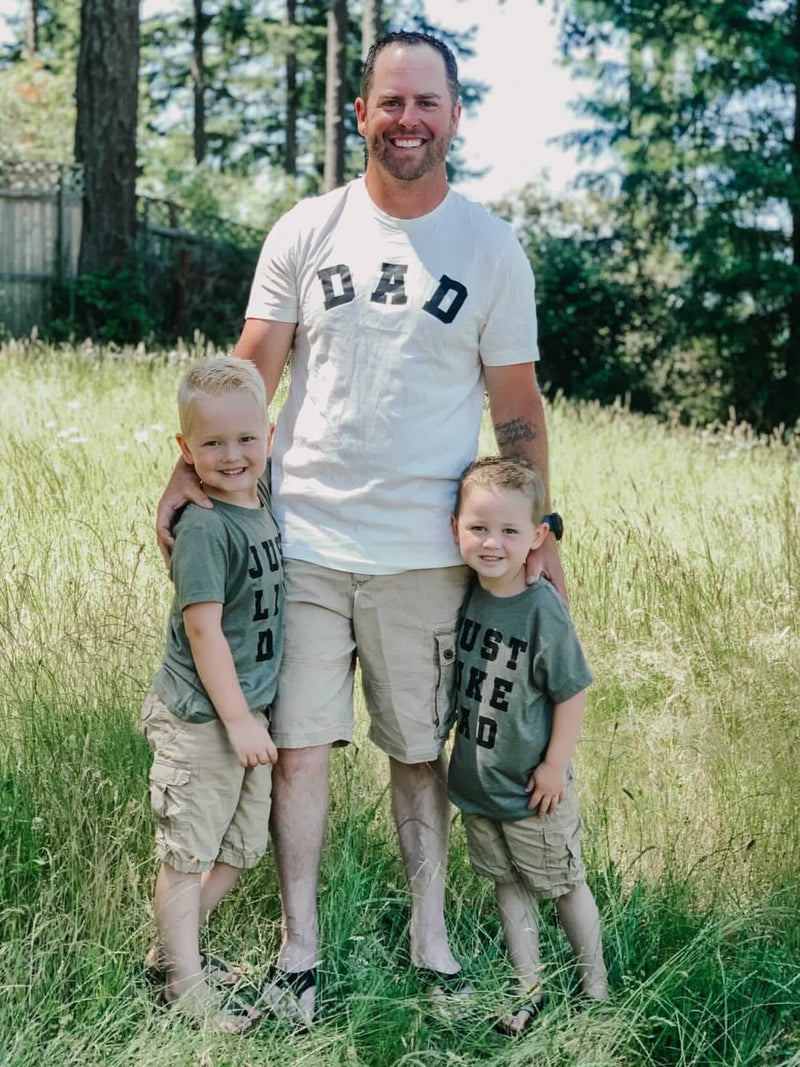 Dad - Arched Varsity - Unisex Tee