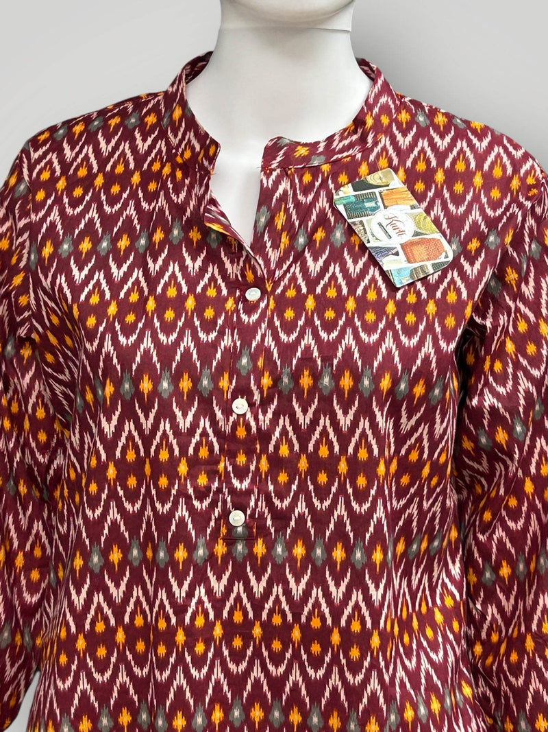 Short kurti | printed cotton tunic
