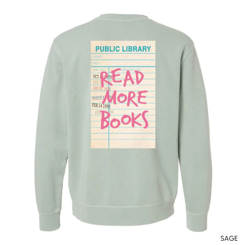 Read More Books - Pigment Crewneck