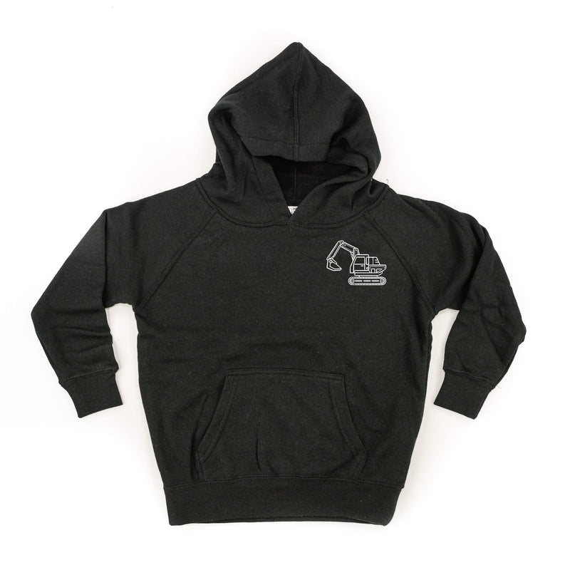 EMBROIDERED EXCAVATOR - CHILD HOODIE (PRE-ORDER)