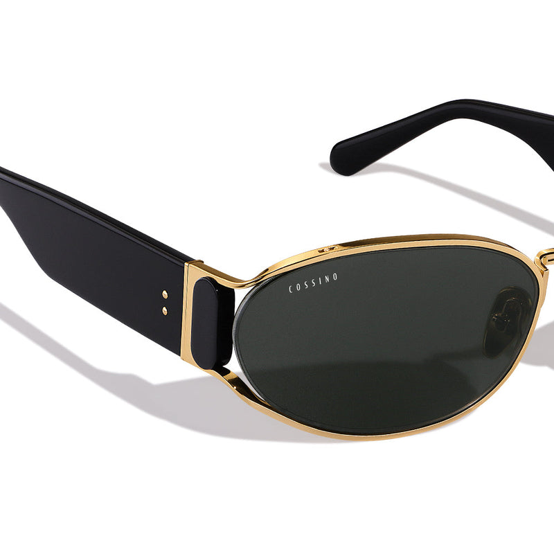 Bisou 60mm Oval Sunglasses | Black
