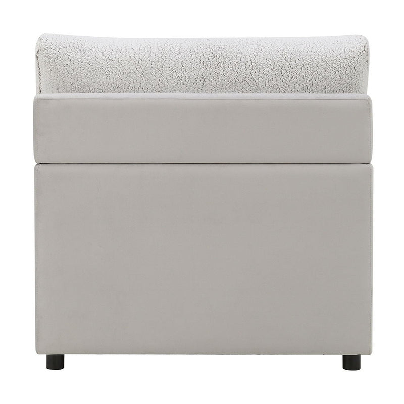 Tarrance - Modular Armless Chair - Gray