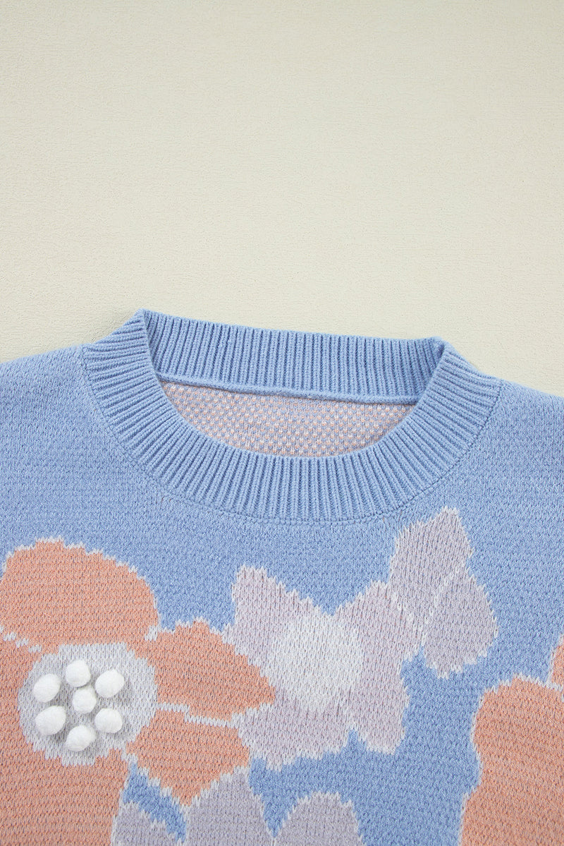 Zelda Drop Shoulder Knitted Sweater