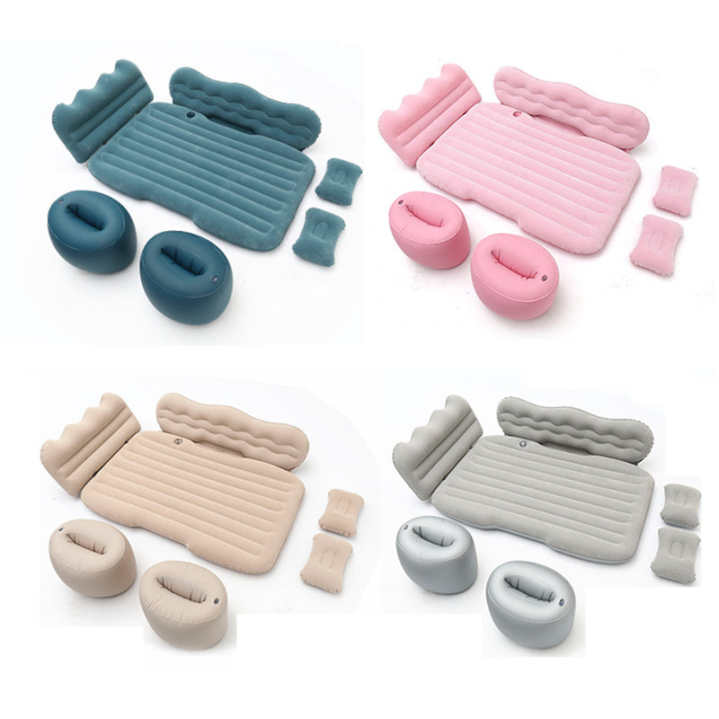 🛏️ Car Rear Inflatable Bed Mat – Travel-Ready Comfort Anywhere