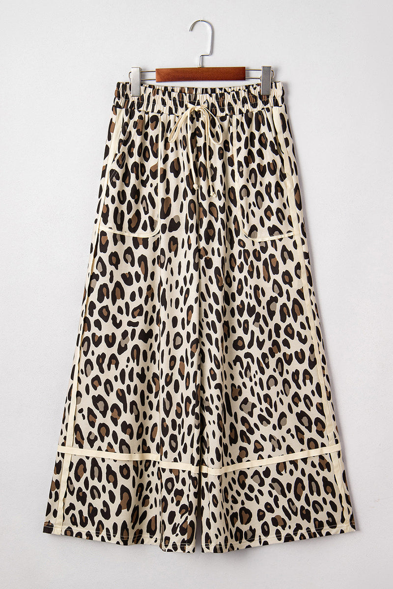 Adelynn Wide Leg Cropped Pants