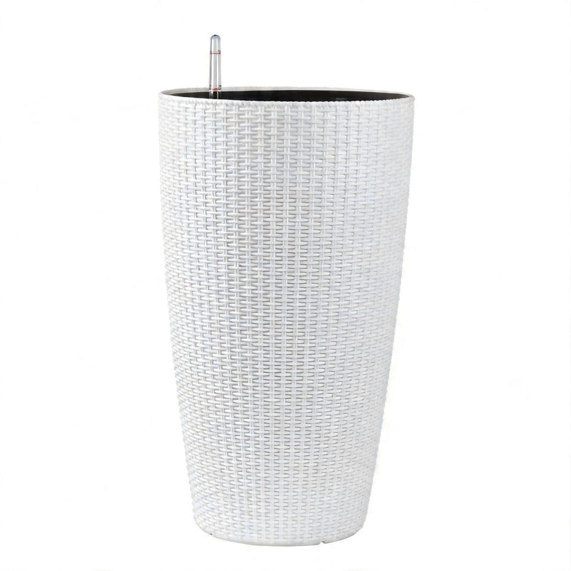 Tall Planters Set With Water Level Monitor And Auto Watering