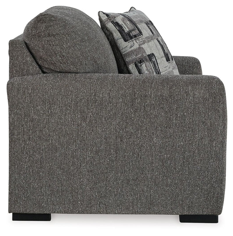 Gardiner - 2 Pc. - Chair And A Half, Ottoman - Pewter