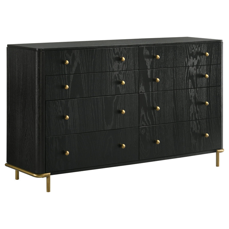Arini 4-piece California King Bedroom Set Black and Natural
