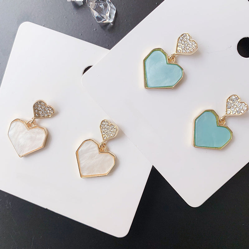 Double Heart Earrings