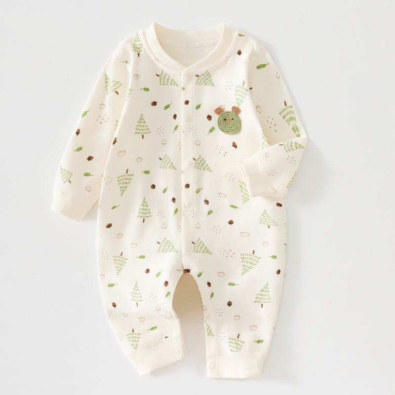 Newborn Springautumn Clothing Unisex Baby Onesie