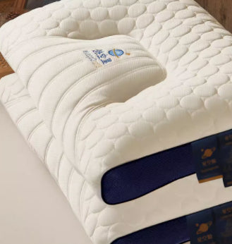 Cloud Natural Latex Cervical Pillow – 98% Latex, Antibacterial & Anti-Mite, 3 Loft Heights