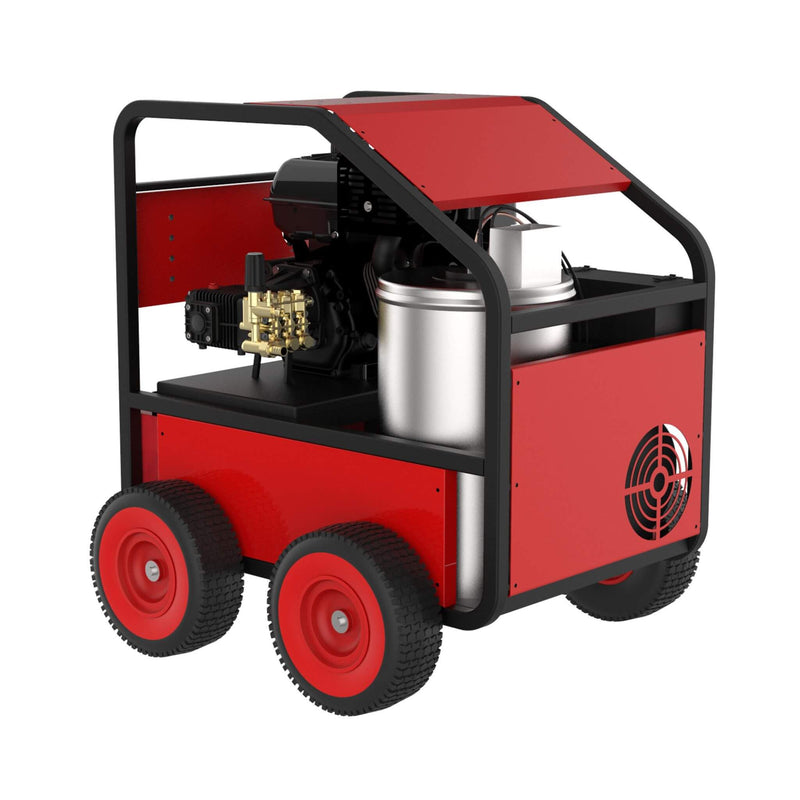 Heavy-Duty 4K PSI Commercial Hot Water Gas Powered Pressure Washer (SAK62461)