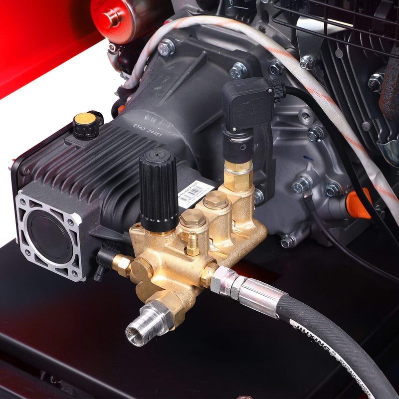 Heavy-Duty 4K PSI Commercial Hot Water Gas Powered Pressure Washer (SAK62461)