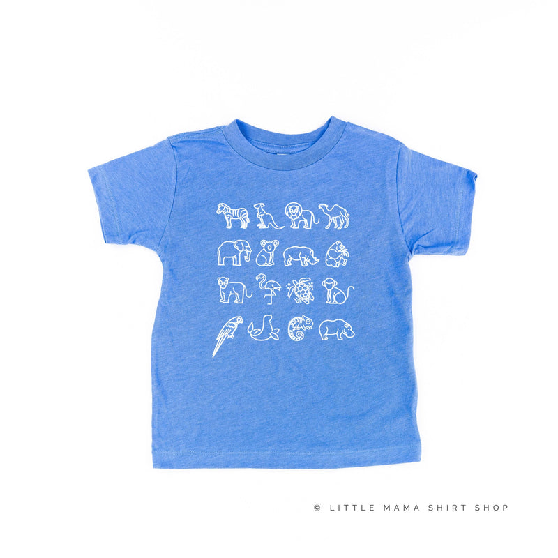 4x4 Zoo Animals - Child Tee
