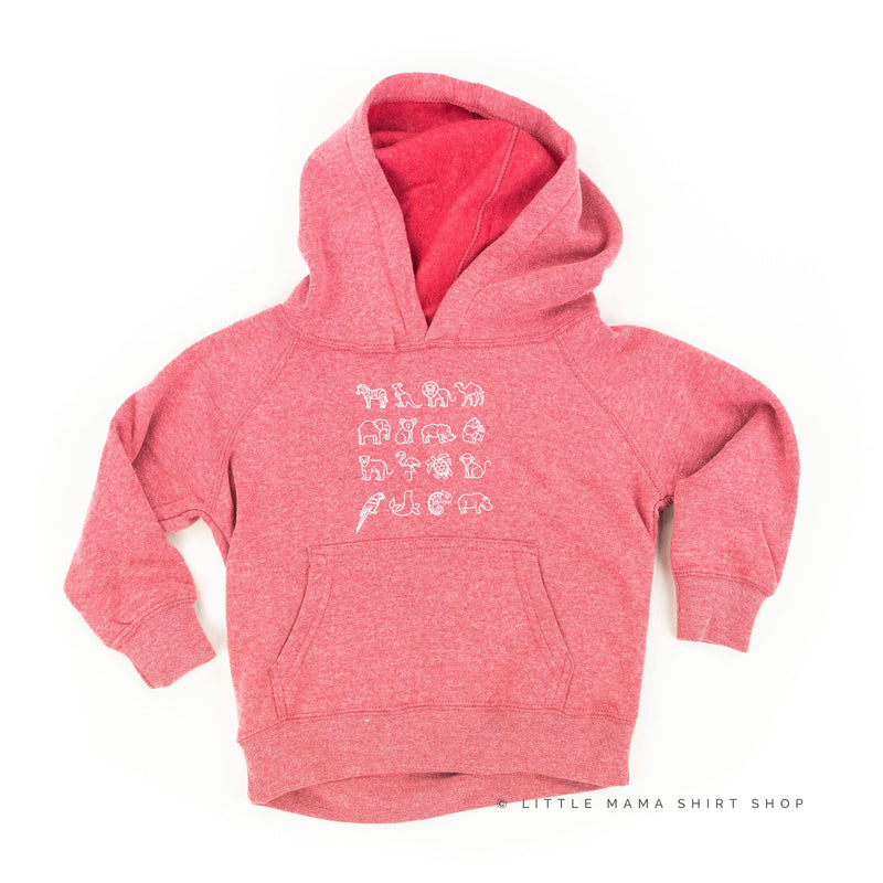 4x4 ZOO ANIMALS - Child Hoodie