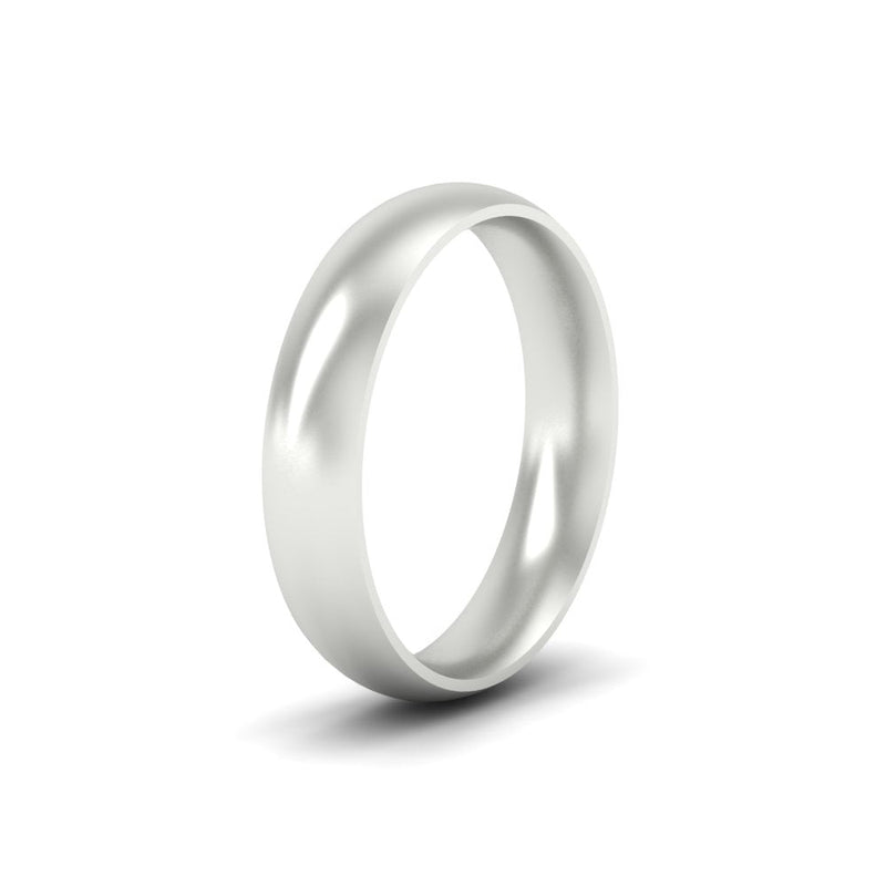 Minimalist 4mm Mens Wedding Band