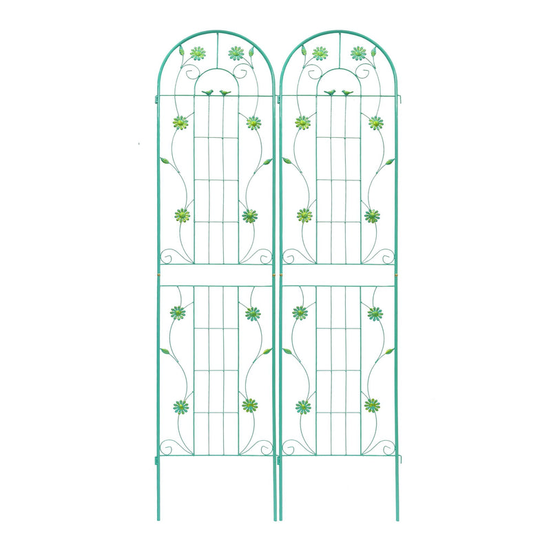 Metal Garden Trellis Rustproof Trellis For Climbing Plant Outdoor Flower Support