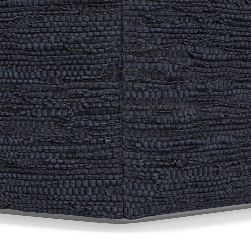 Fredrik - Handcrafted Square Pouf