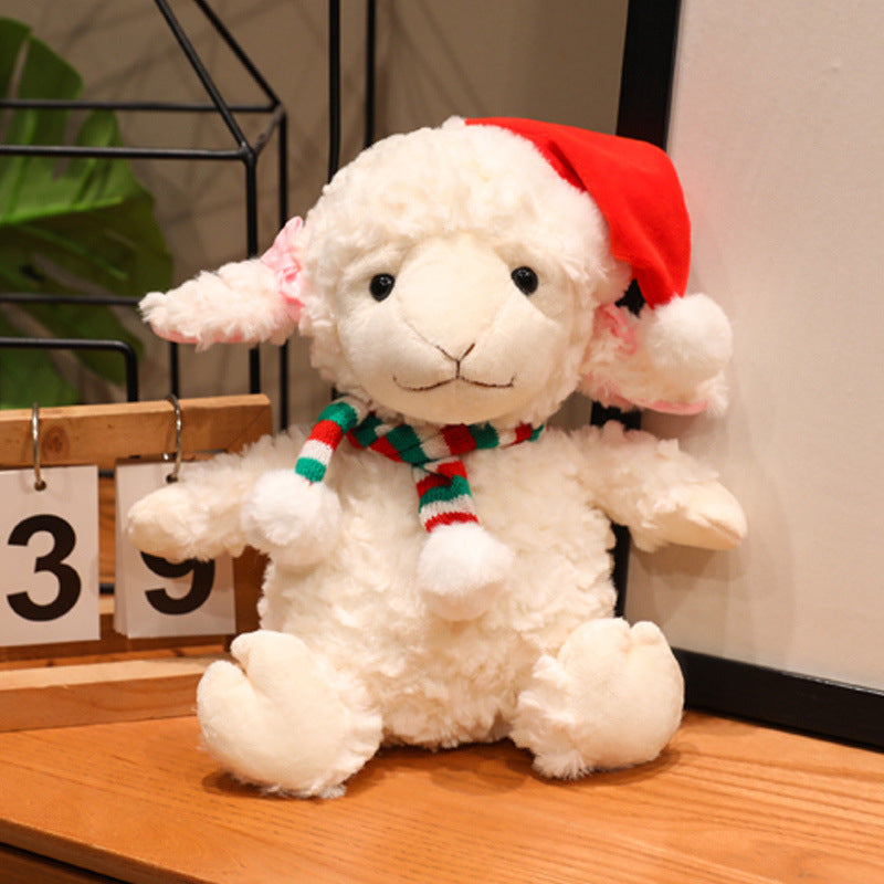 Comfort Doll Curly Wool Sheep Plush Toy