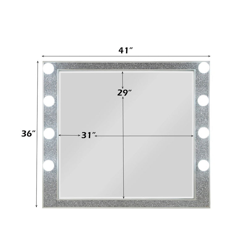 Sliverfluff - Mirror With Light - Mirrored & Champagne