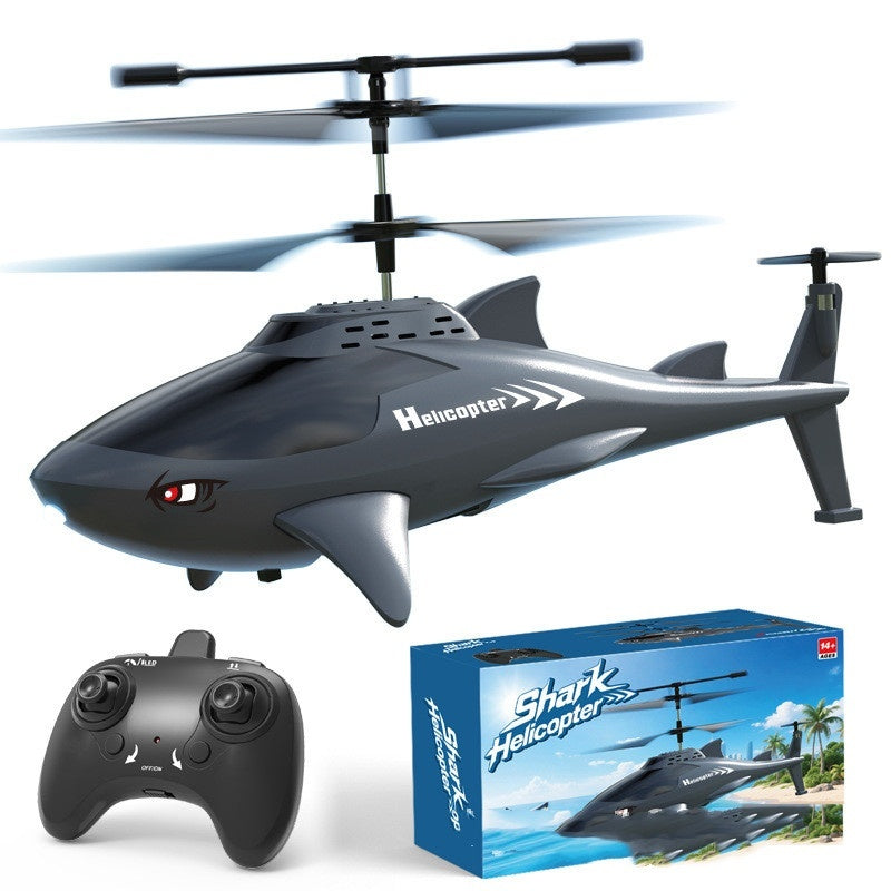 Remote-Controlled, Drop-Resistant Fire Rescue Helicopter Model Toy