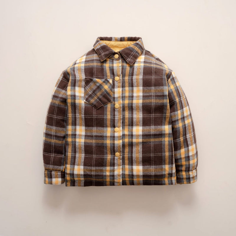 Children's Lightweight Reversible Short Jacket For Warmth