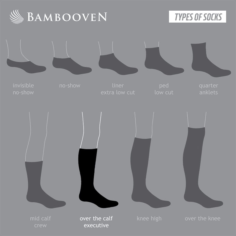 Men’s Bamboo Diabetic Socks 2-Pack - Ultra Thin