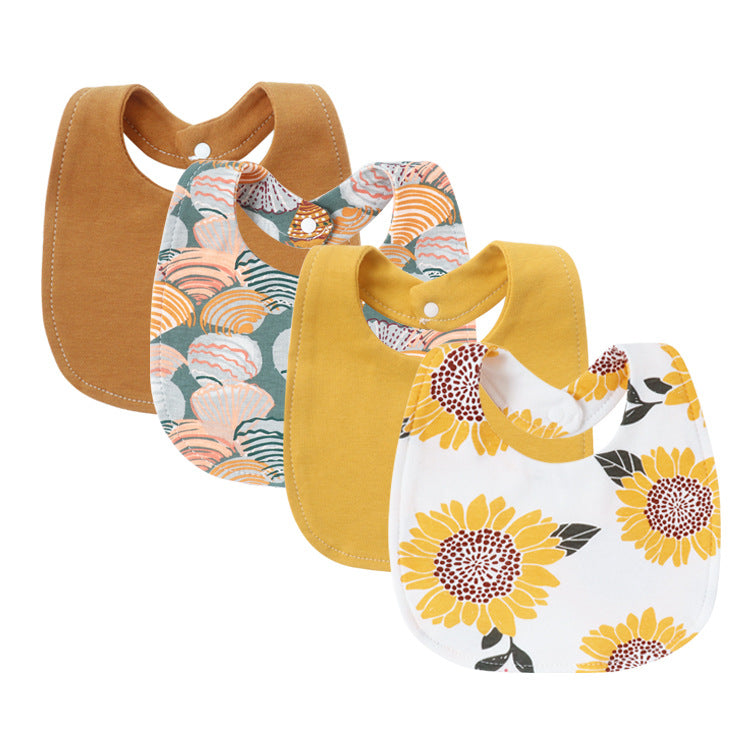 Baby And Infant Bibs Made Of Pure Cotton