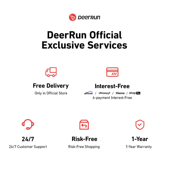 DeerRun X20 Treadmill with 15% Auto Incline Full Running Deck Treadmill | 400Lbs, 11.3Mph