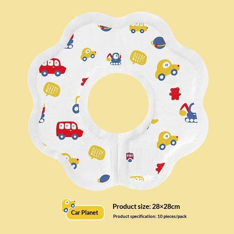 Baby Wash Free Thin Disposable Drool Towel