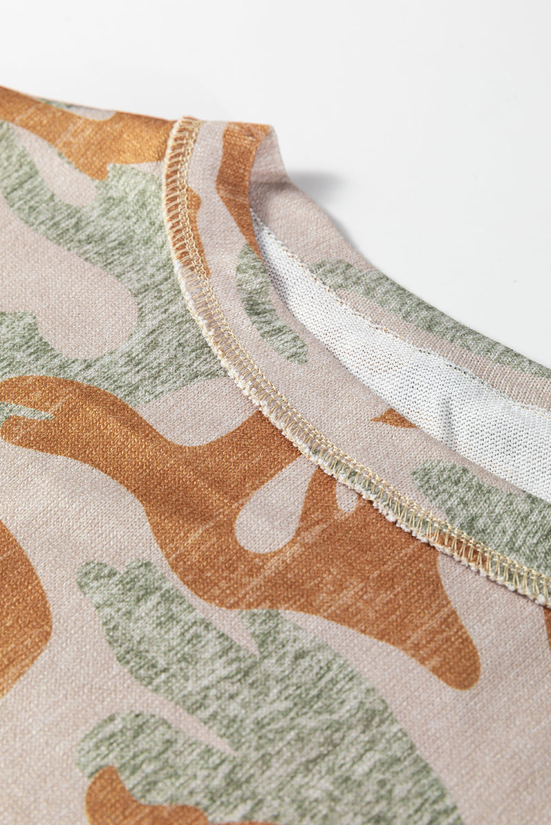 Elliot Patchwork Drop Shoulder Sweatshirt