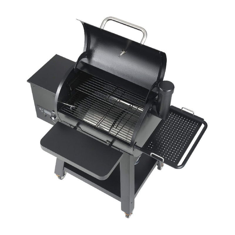 53" Heavy-Duty Portable Wood Pellet BBQ Grill With Cart (SAK93641)