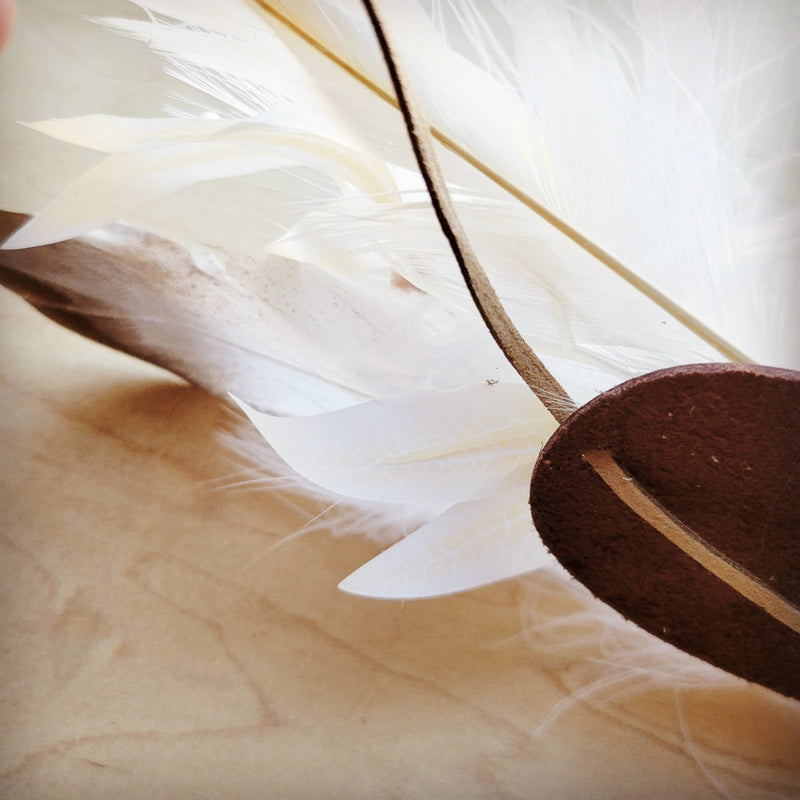 Boho Western Wedding Floral Bridal Hat Band Only 984v