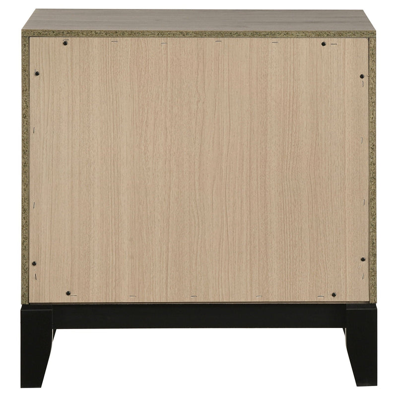 Watson 2-drawer Nightstand Bedside Table Light Taupe