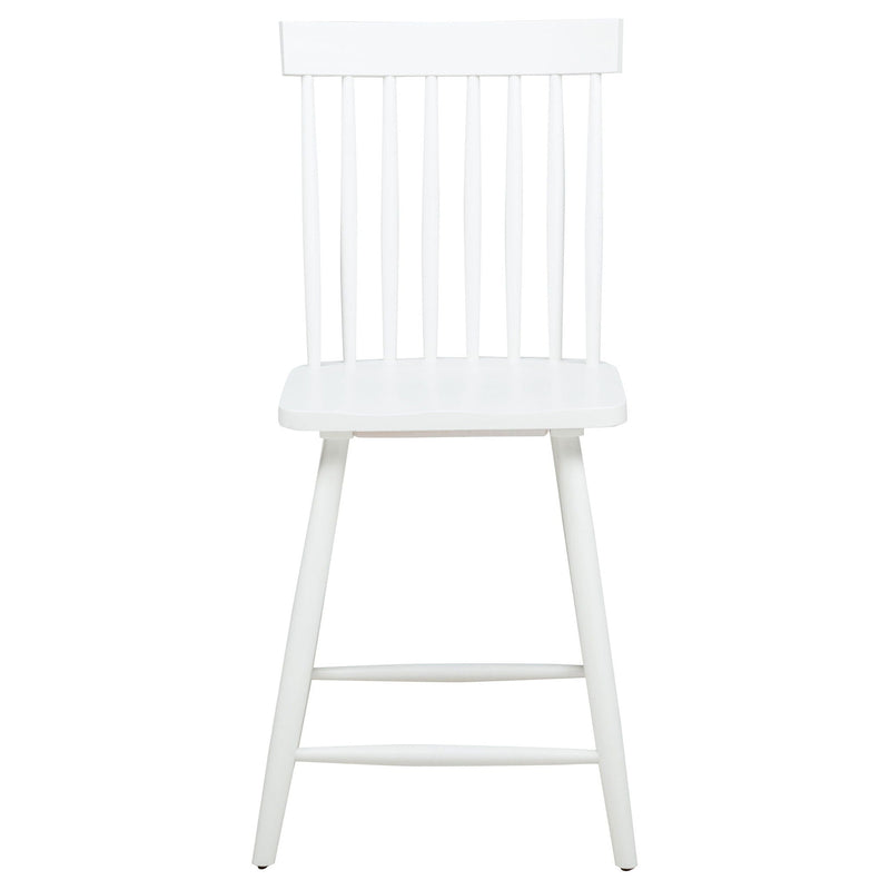 Andrews Windsor Counter Height Dining Side Chair White (Set of 2)