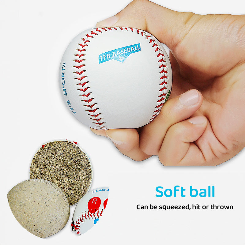 9 Inch Competition Training Baseball with Finger Placement Markers Games Practice Baseball Training Aid for Pitching