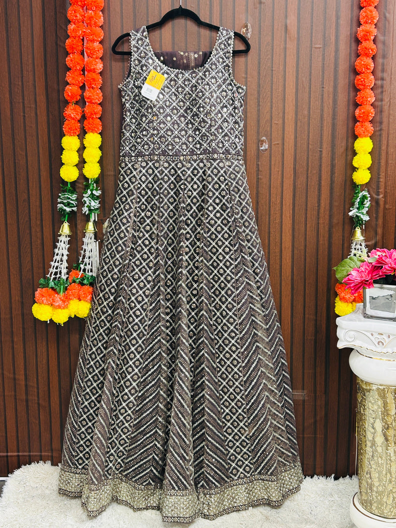 Party wear long gown